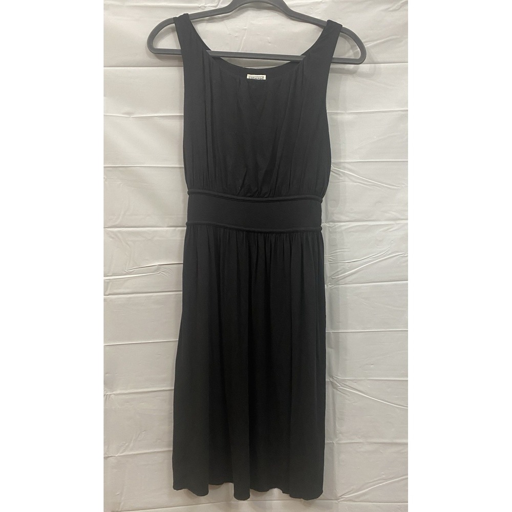 Converse One Star Women Black Dress Size M Sleeveless Stretch Rayon